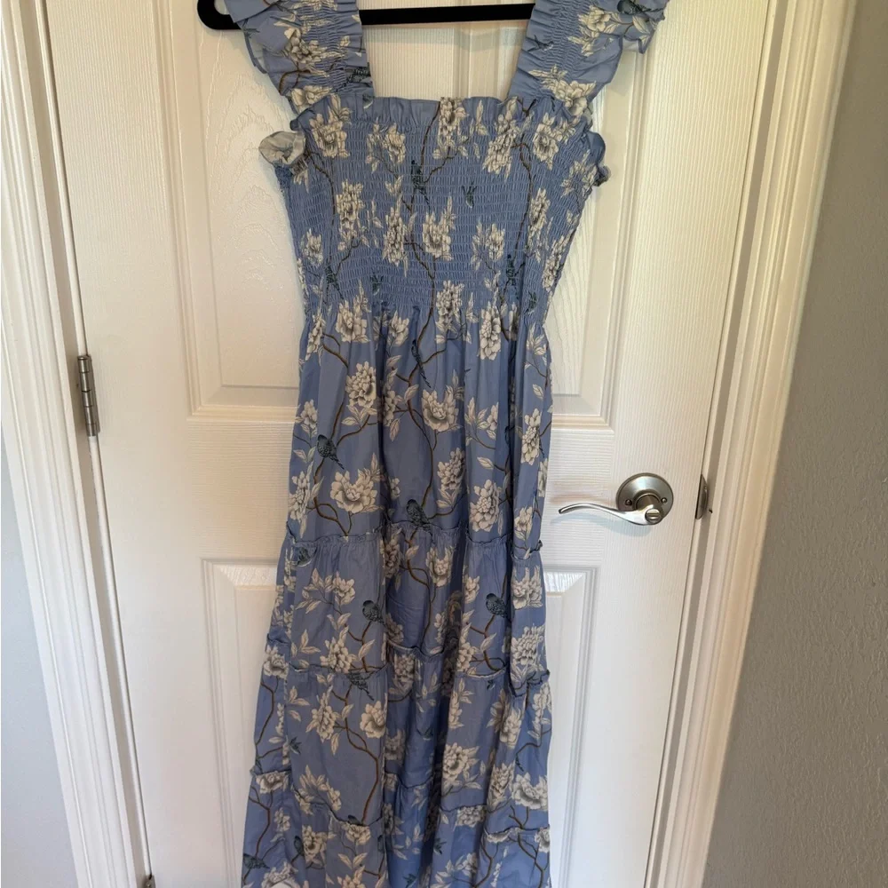 Hill House Ellie The Nap Dress Women Size Small in Blue - Picture 3 of 5